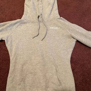 Gymshark Crest Hoodie ! light gray marl